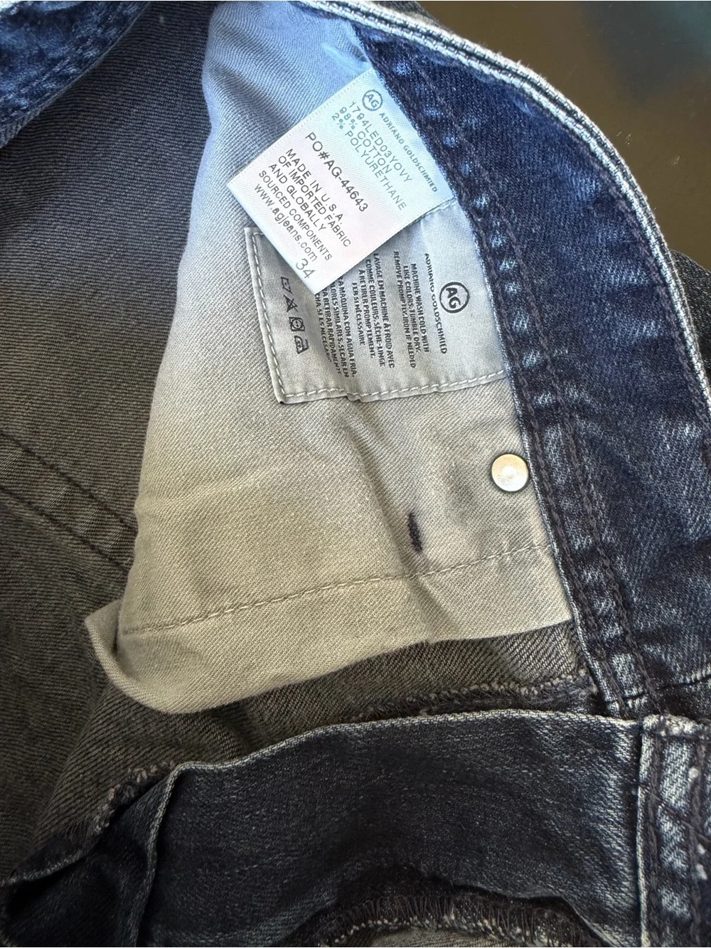 Agolde Men's Straight Jeans